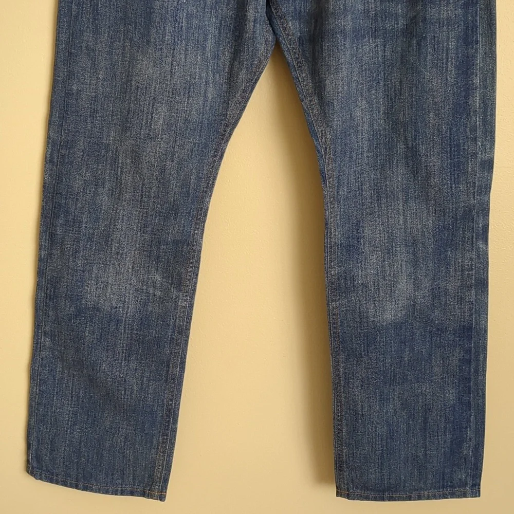 30 Wrangler Blue Denim Jeans Casual Basic Autumn Solid Color Lightweight